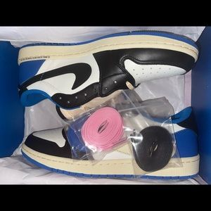 Air Jordan Travis Scott 1 Low Fragments Size 12